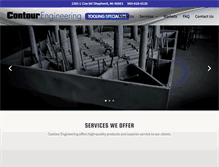 Tablet Screenshot of contourengineering.com